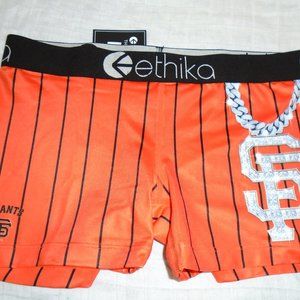 Women's San Francisco Giants Ethika Slugger Shorts Size Medium 4-6 MLB